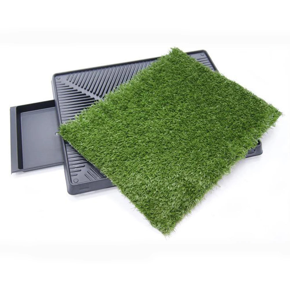 Puppy Training Pads With Pee Baffle Reusable Artificial Grass Patch