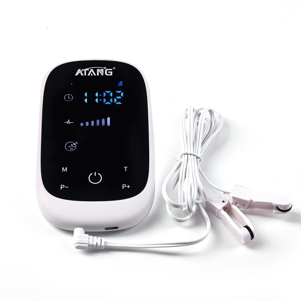 ATANG CES Insomnia Device Cranial Electrotherapy Stimulation Ear Clip