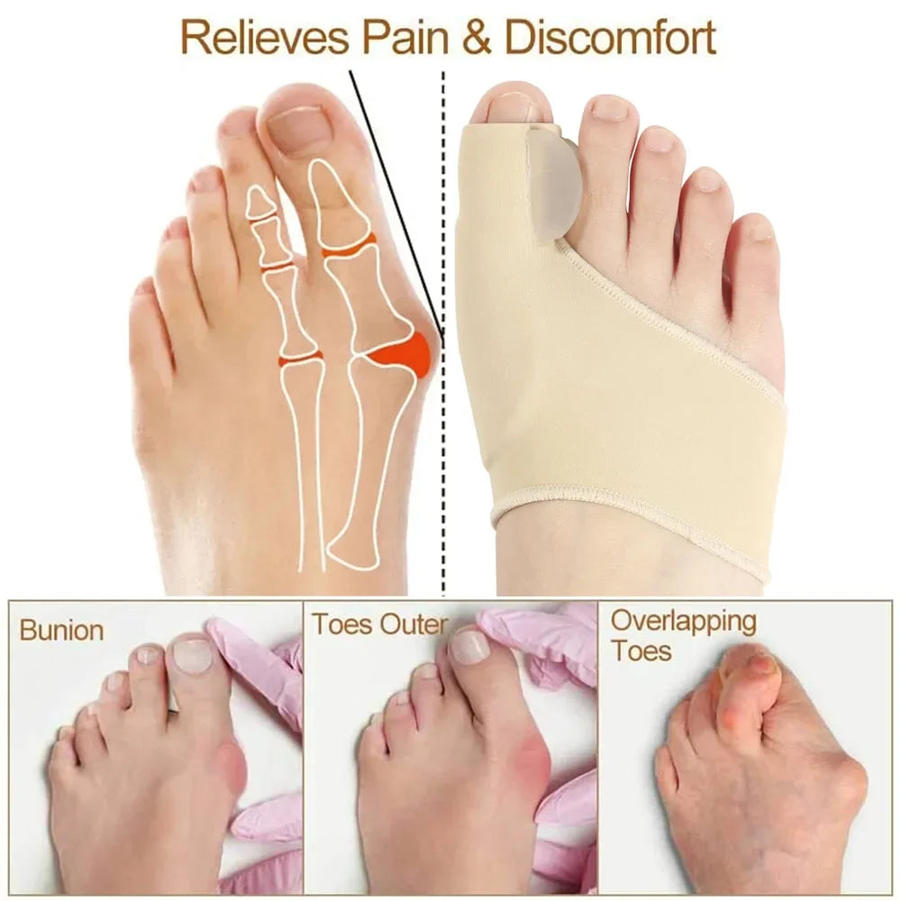 Toe Separator Bunion Corrector Orthopedic Toe Brace Hallux Valgus