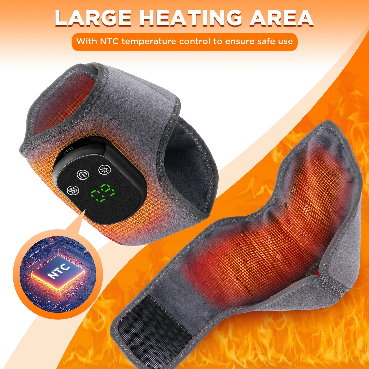 PASTSKY Electric Foot Massager Ankle Vibration Therapy