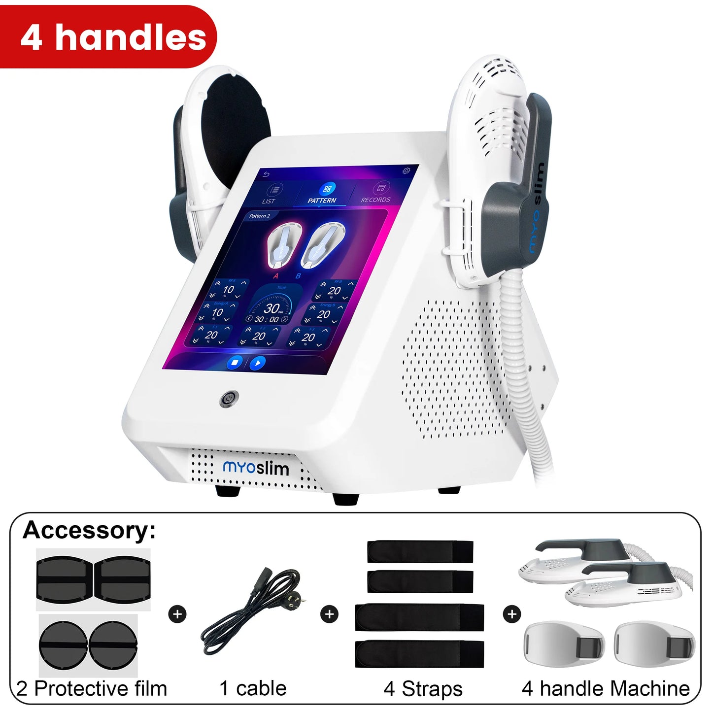 MYOSLIM 6500W EMS Neo RF Body Sculpting Machine For Fitness