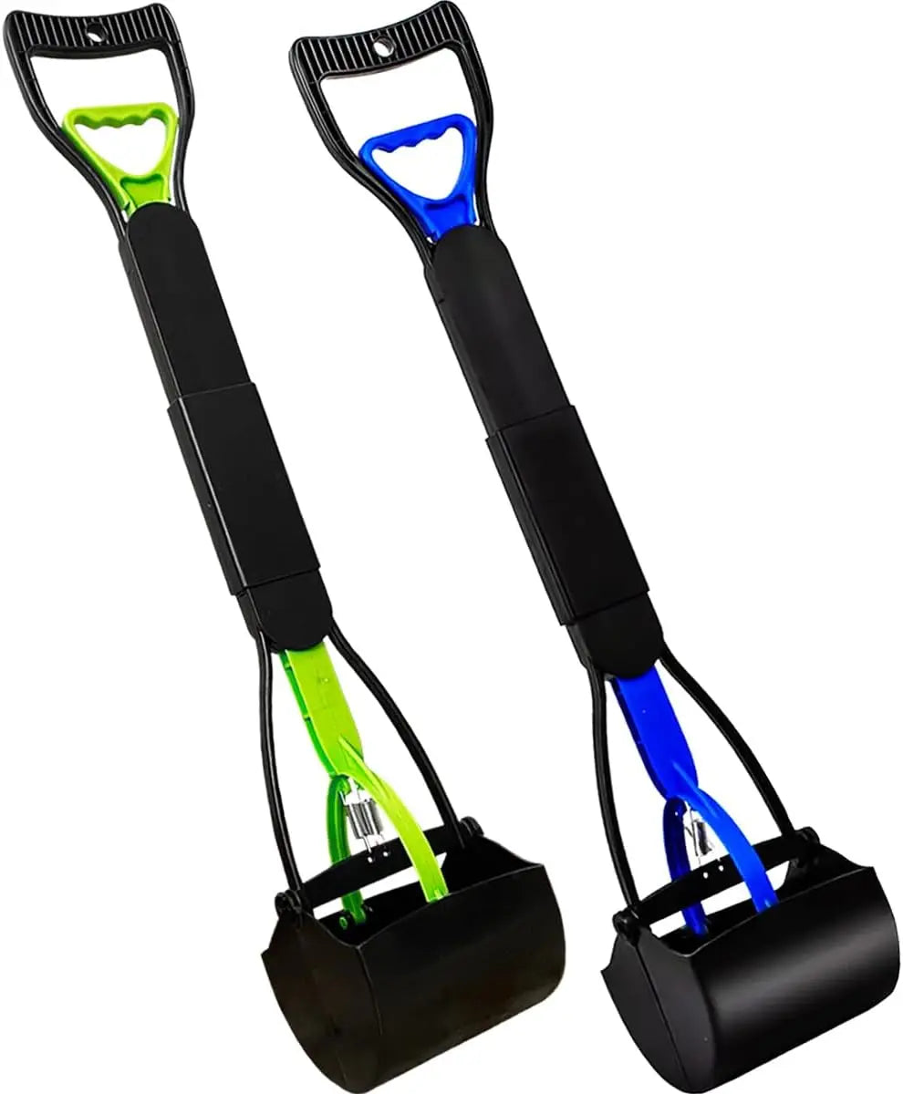 Dog Pooper Scooper For All Dogs With Teeth For Easy Grass Gravel Pickup
