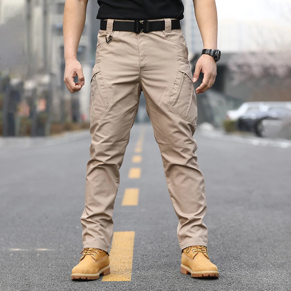 Ix9 Tactical Overalls Mens Four Seasons Cargo Pants With Multiple Pockets