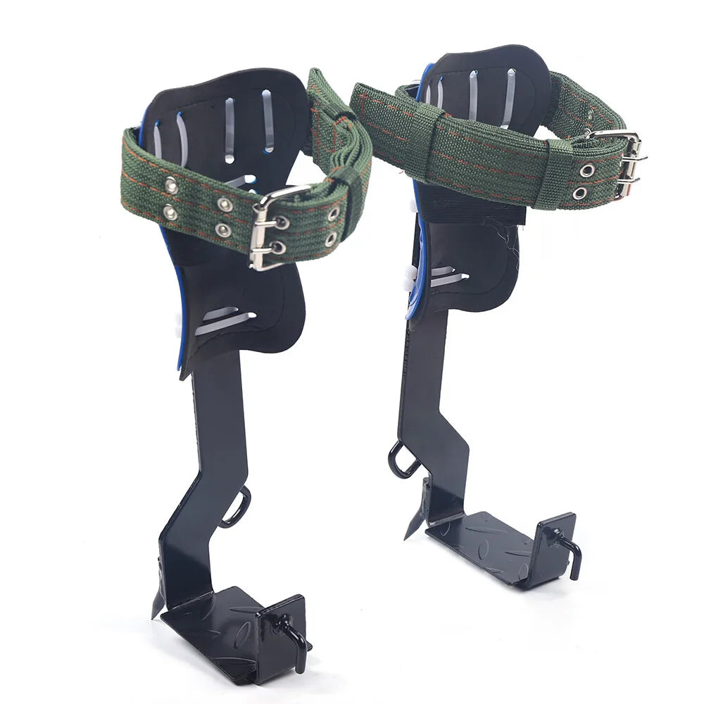 Bymaocar Tree Climbing Spike Set With Safety Belt Carabiner Lanyard