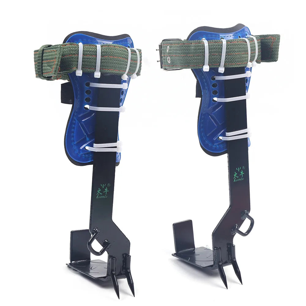 Bymaocar Tree Climbing Spike Set With Safety Belt Carabiner Lanyard
