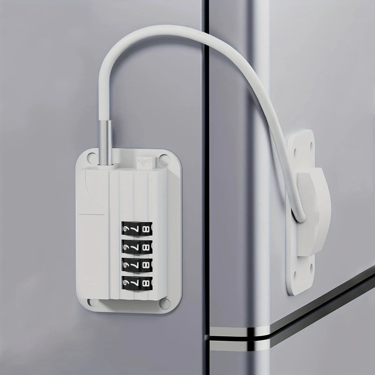 Cabinet Door Lock With Password Protection For Cabinets And Drawers