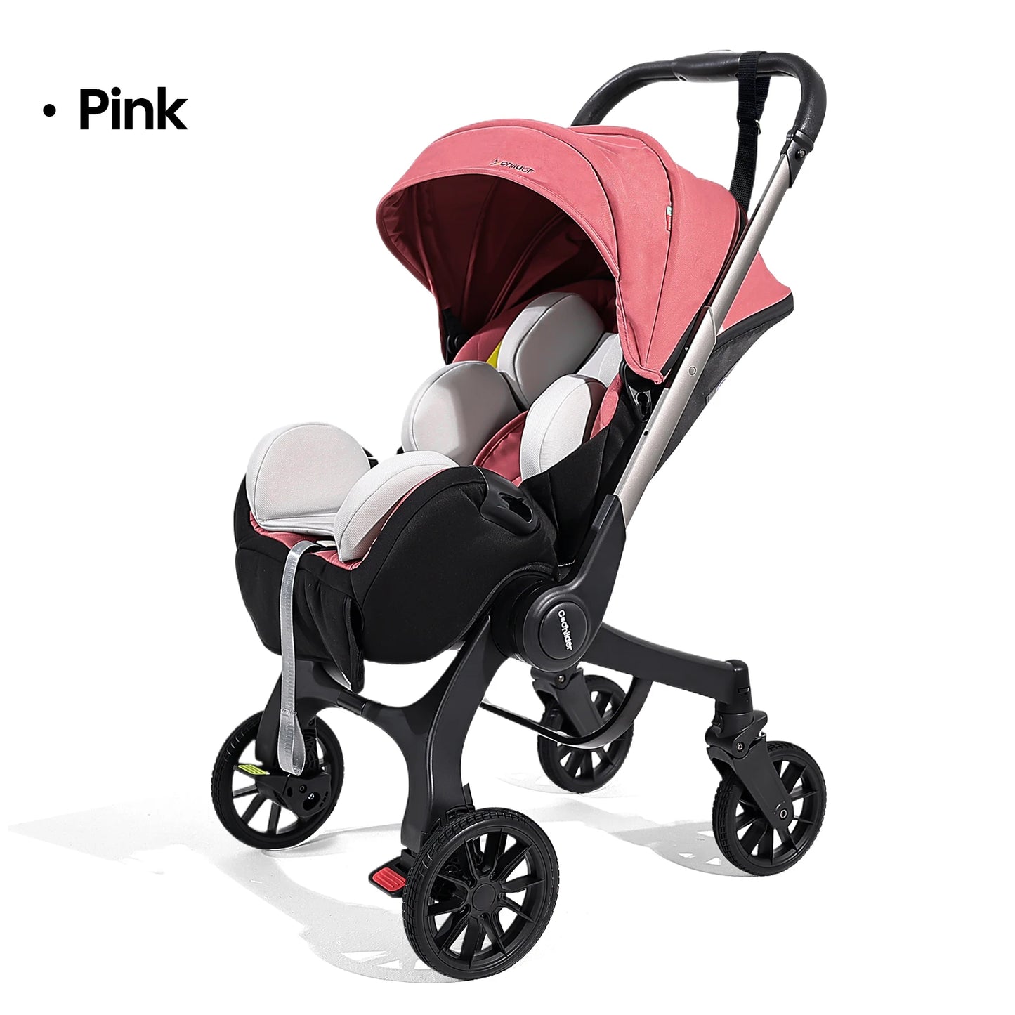 Foldable Baby Stroller Newborn Bidirectional Push Adjustable Backrest
