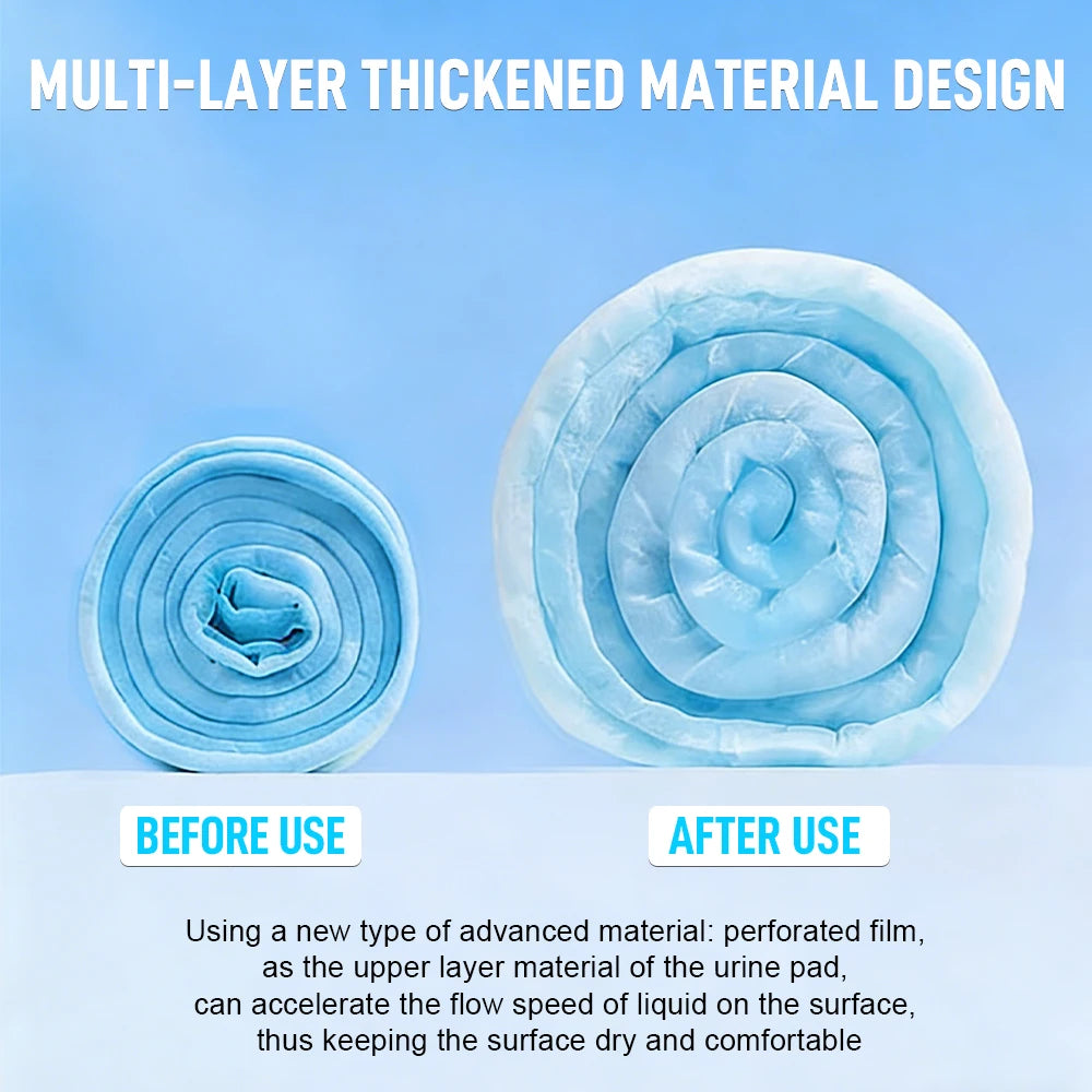 Super Absorbent Pet Training Pads for Dogs and Cats Leak Proof Quick Drying
