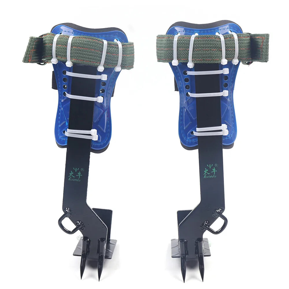 Bymaocar Tree Climbing Spike Set With Safety Belt Carabiner Lanyard
