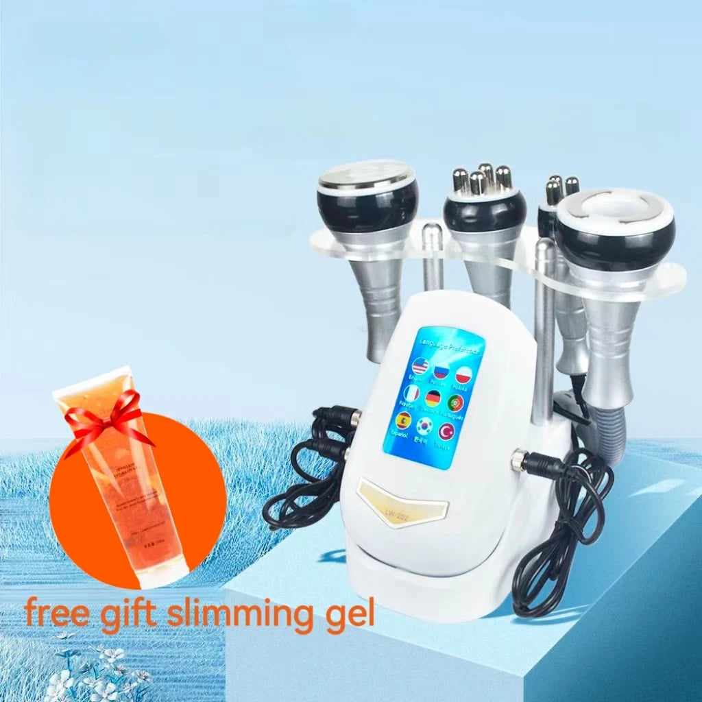 MISSHEART 4 In 1 Vacuum Therapy Cavitation RF Fat Remover Body Slimming Machine