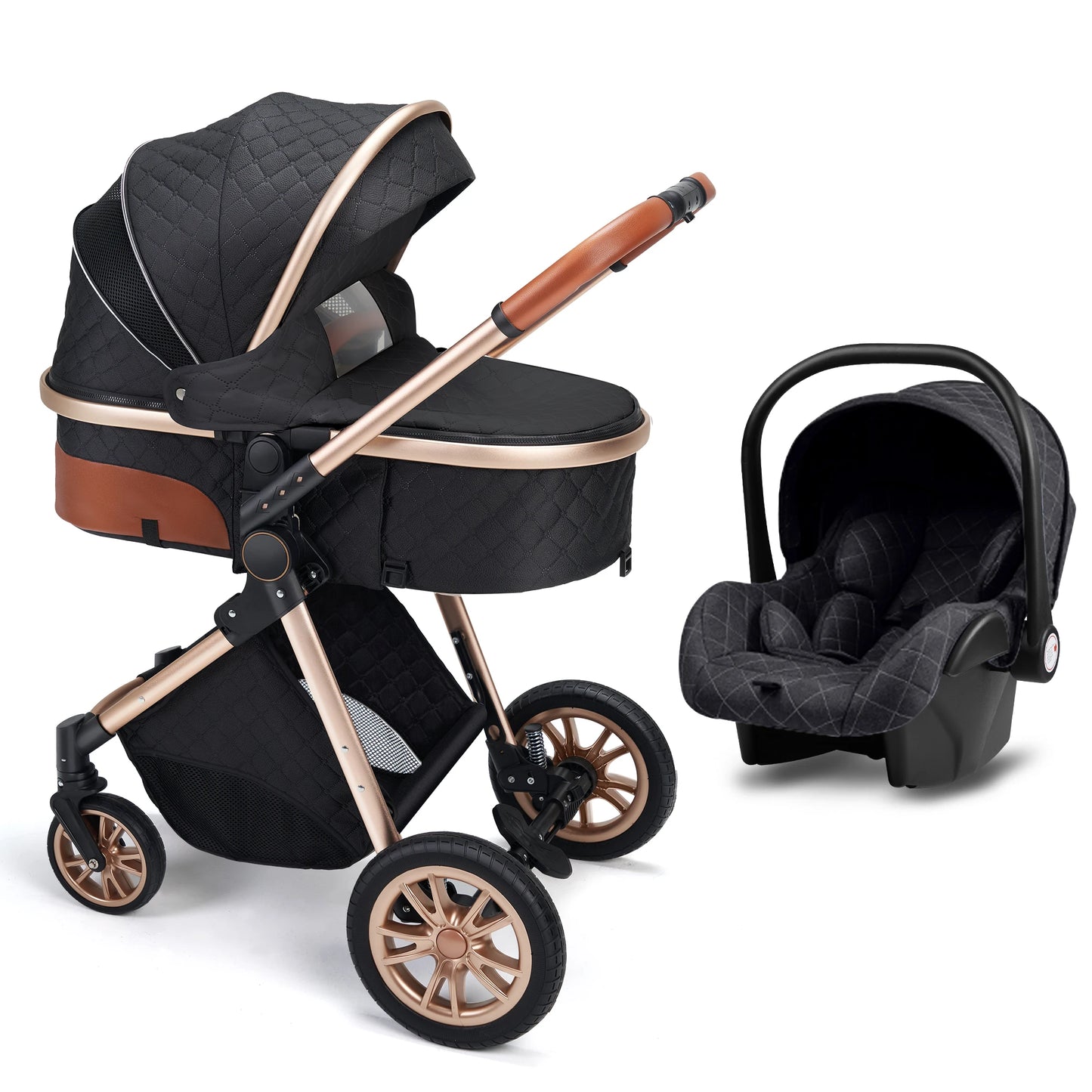 3 In 1 Baby Travel System Stroller Infant Carrier Pushchair