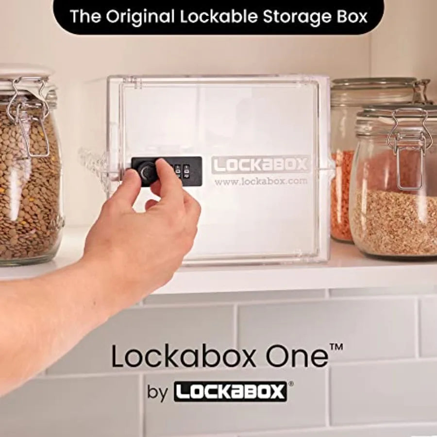 One Premium Lock Box For Food Medicine And Home Safety