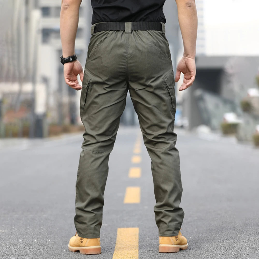 Ix9 Tactical Overalls Mens Four Seasons Cargo Pants With Multiple Pockets