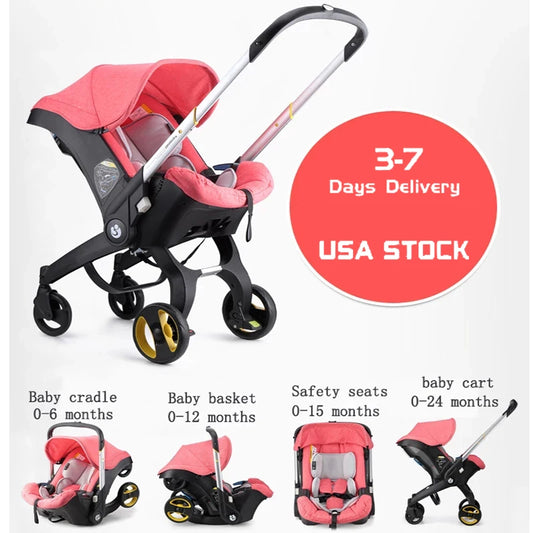 Baby Stroller Three In One Car Seat For Newborn Prams
