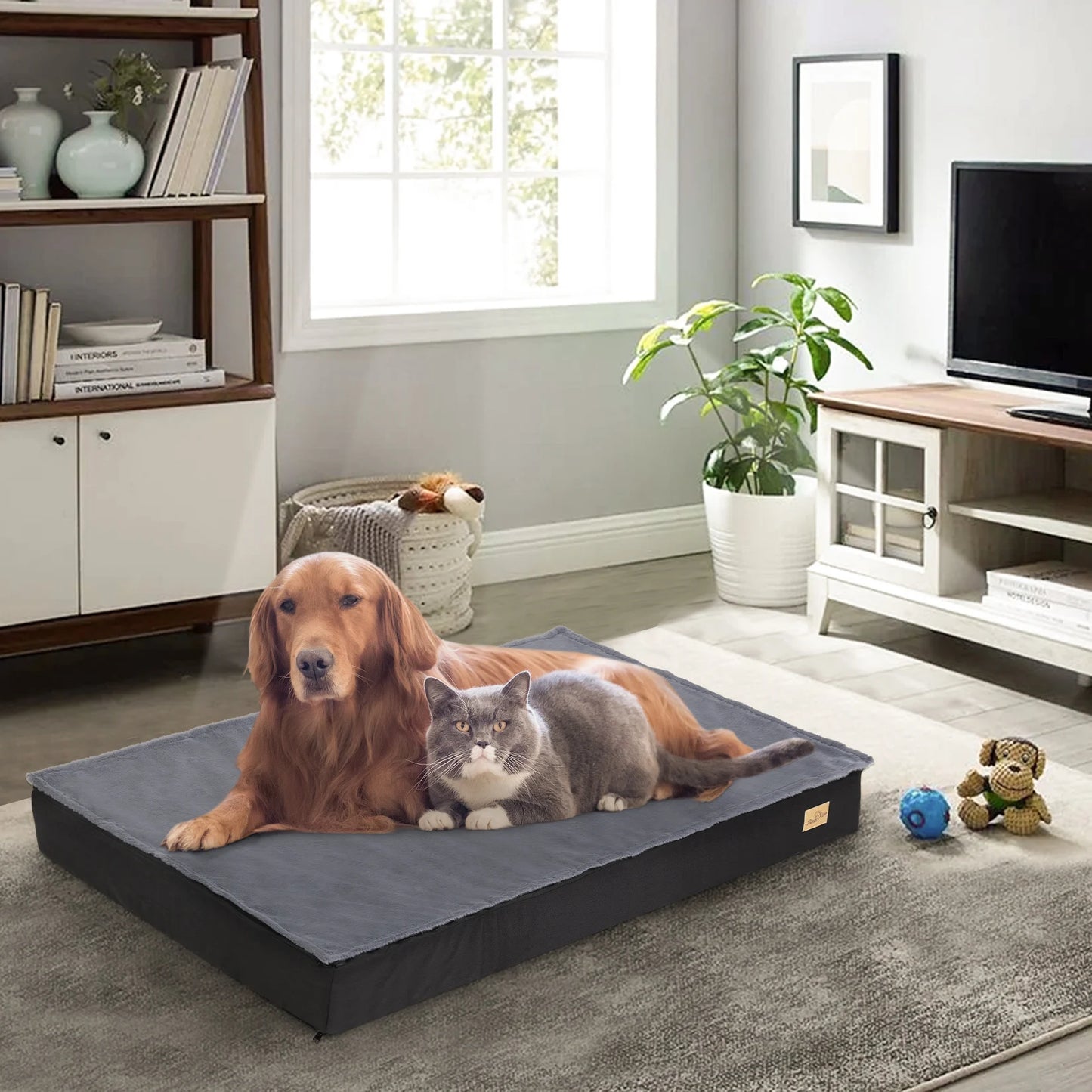 BINGOPAW Washable Orthopedic Dog Bed With Foam Padding
