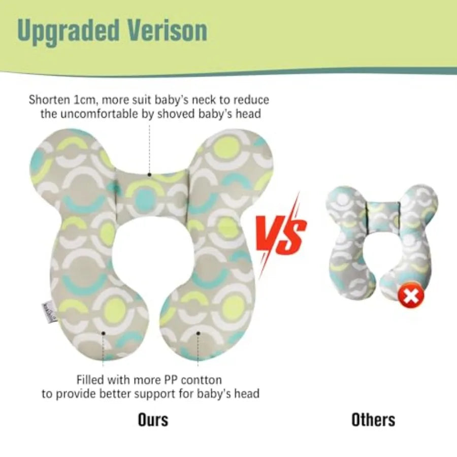 Baby Travel Neck Pillow For Car Seat And Head Support