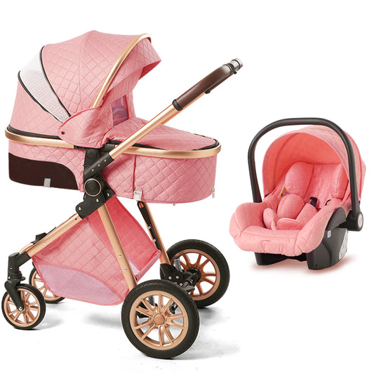 3 In 1 Baby Travel System Stroller Infant Carrier Pushchair