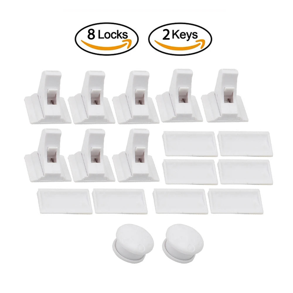DHDH Magnetic Child Safety Lock for Cabinets and Drawers
