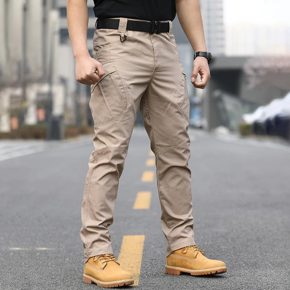 Ix9 Tactical Overalls Mens Four Seasons Cargo Pants With Multiple Pockets