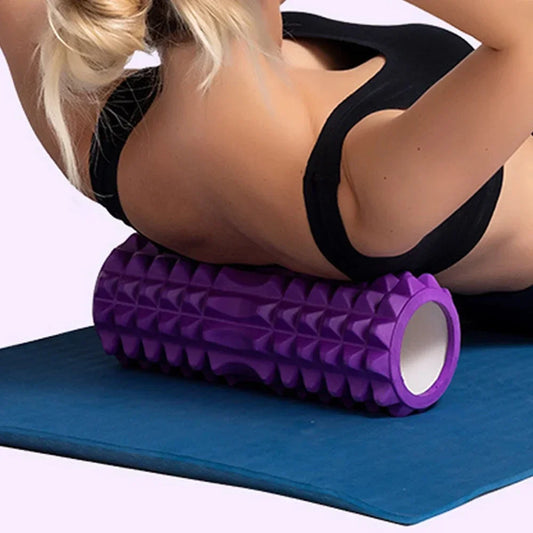 Yoga Foam Roller EVA Grid Trigger Point Therapy For Muscles
