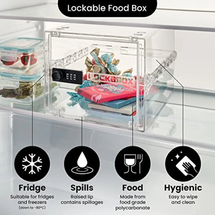One Premium Lock Box For Food Medicine And Home Safety