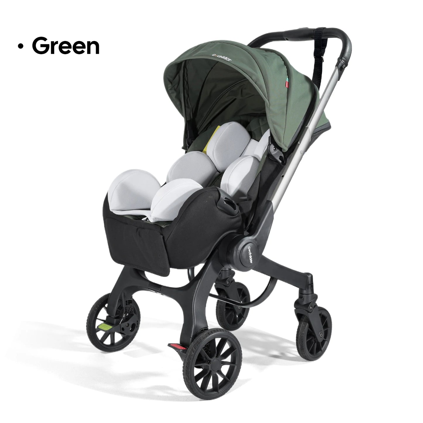 Foldable Baby Stroller Newborn Bidirectional Push Adjustable Backrest