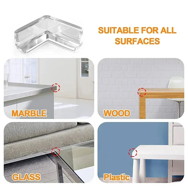 Baby Corner Edge Guards Anti Collision Silicone Table Protector
