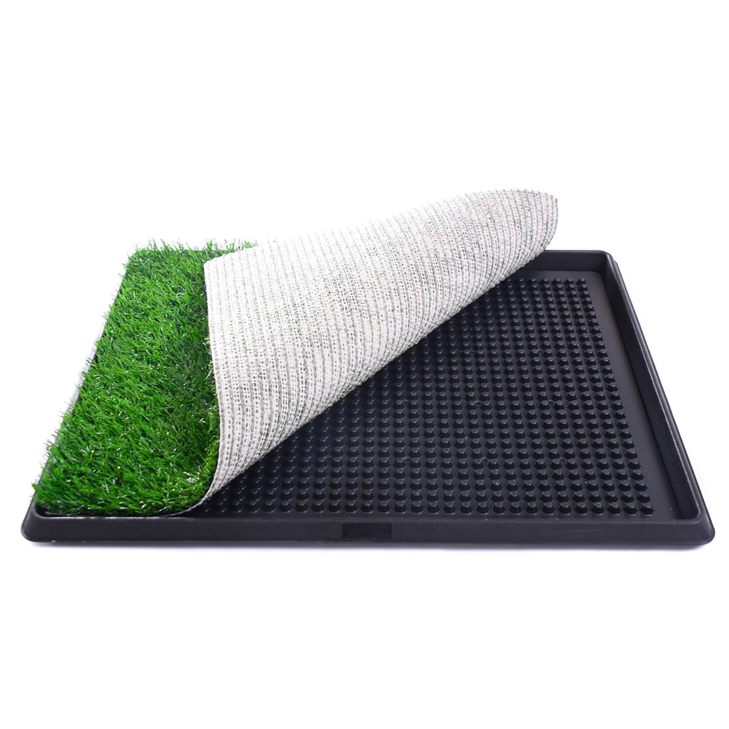 Realistic Artificial Grass Pet Toilet Potty for Dogs Indoor Turf