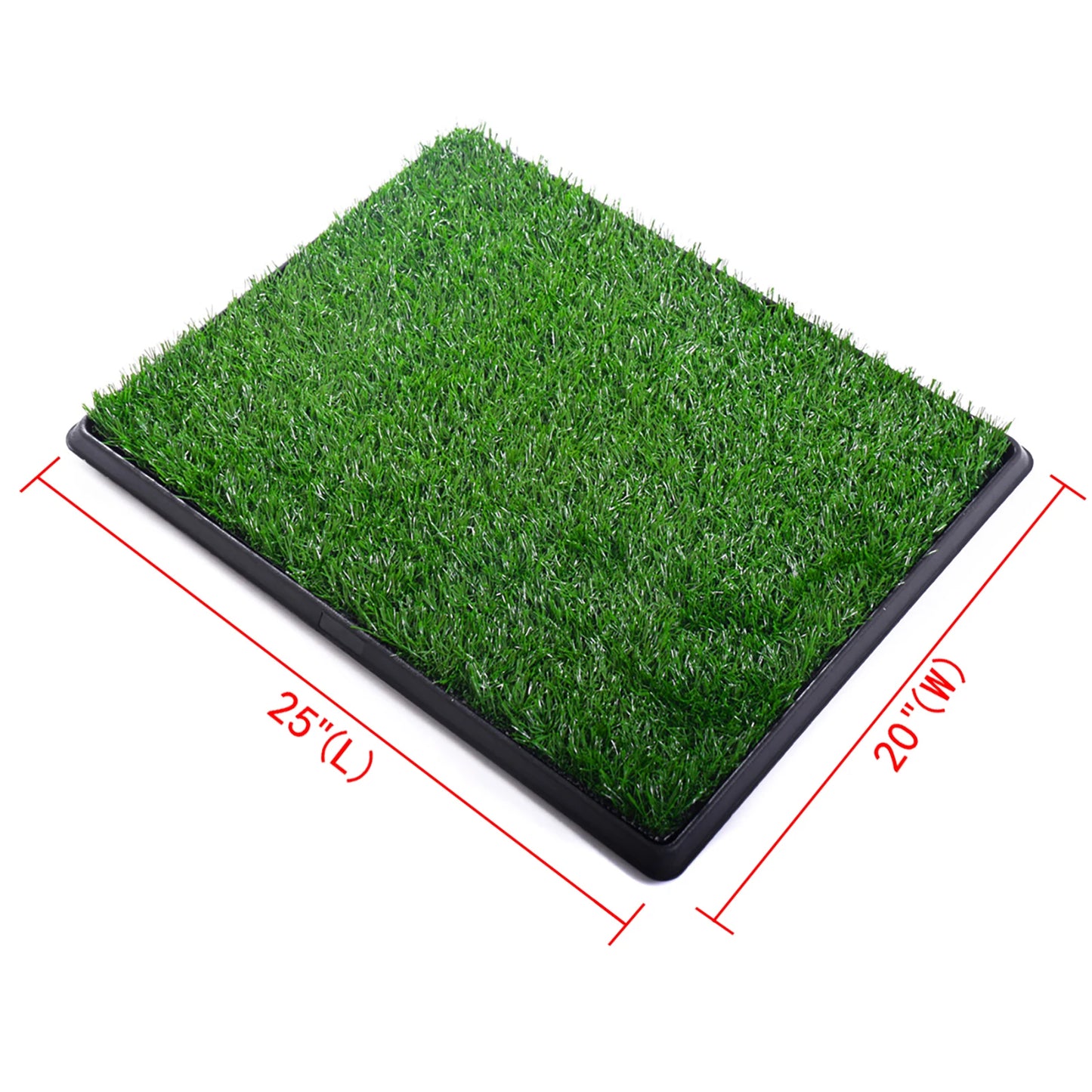 Realistic Artificial Grass Pet Toilet Potty for Dogs Indoor Turf
