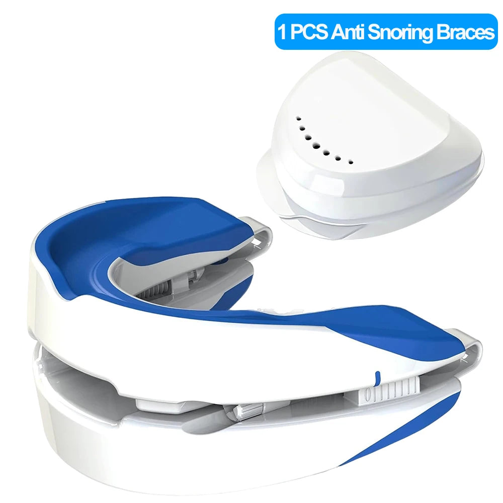 Night Sleep Adjustable Anti Snore Mouth Guard For Bruxism And Snoring Reduction