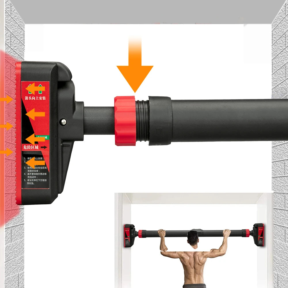TWISTER.CK Strength Training Pull Up Bar With Level Gauge Doorway