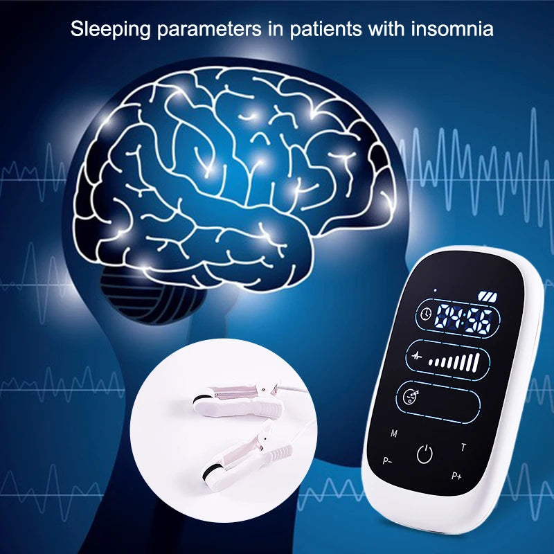 ATANG CES Insomnia Device Cranial Electrotherapy Stimulation Ear Clip