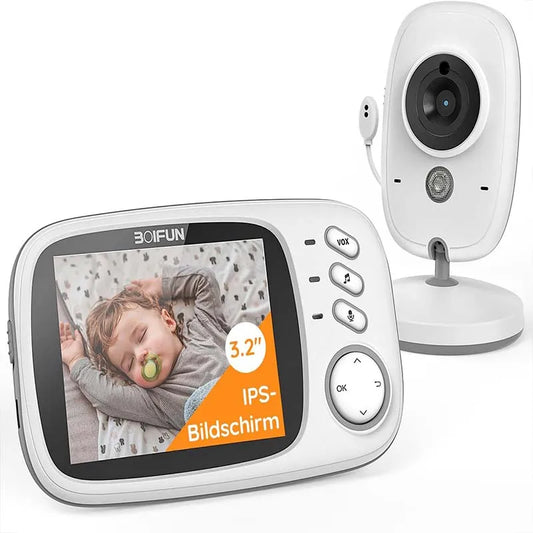 BOIFUN Wireless Baby Monitor With Camera VOX Night Vision Temperature