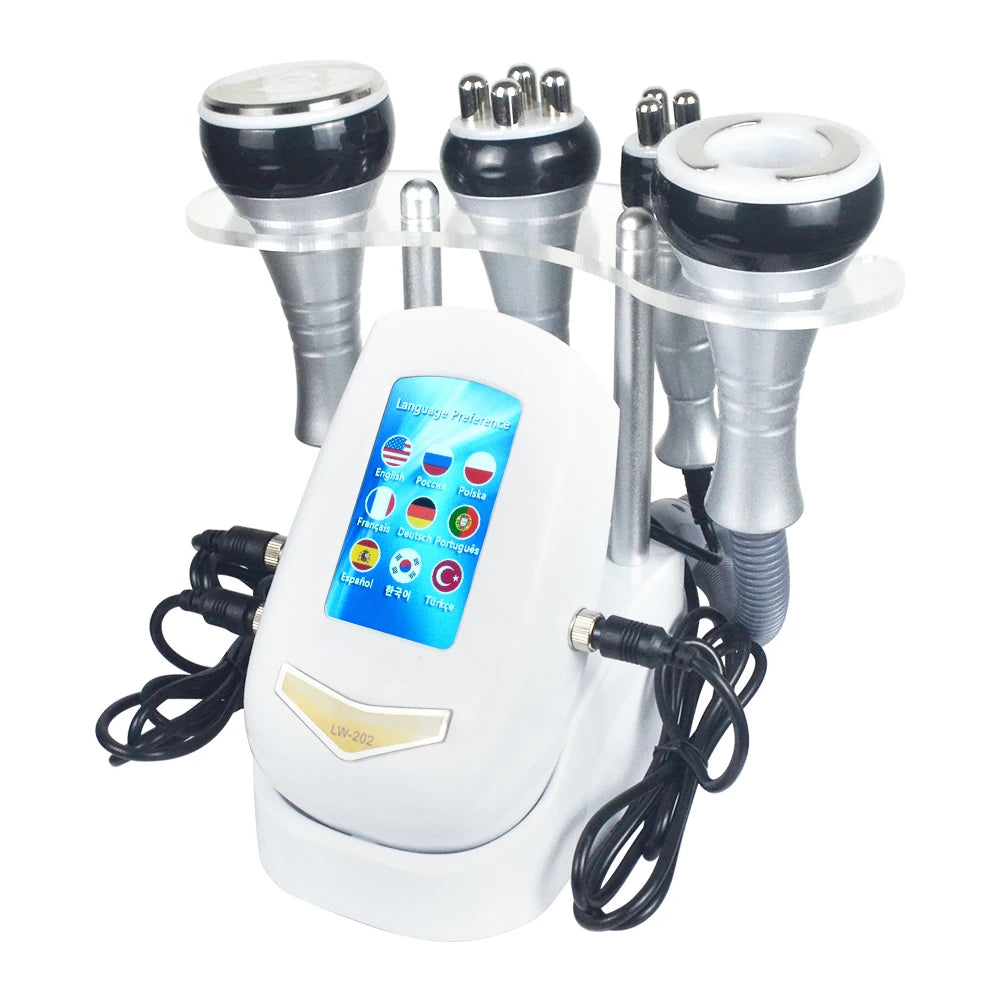 MISSHEART 4 In 1 Vacuum Therapy Cavitation RF Fat Remover Body Slimming Machine