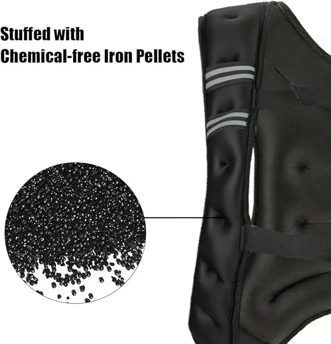 Weighted Vest for Men and Women 12-30 Lbs Weights Included