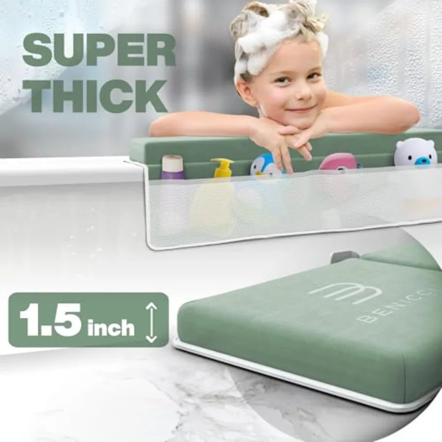 Comfortable Bath Kneeler and Elbow Rest Pad for Baby Bathing