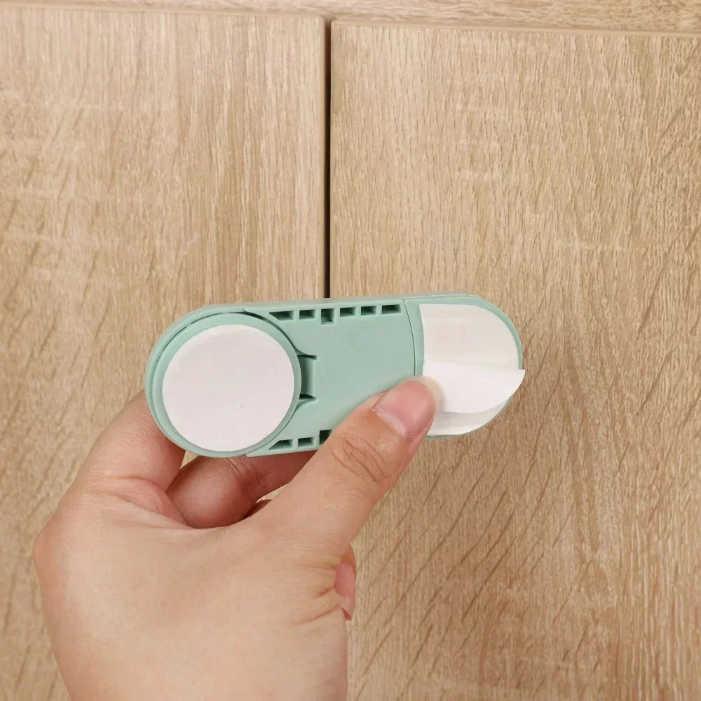 Cabinet Door Safety Latch Set Anti Pinch Baby Locks 5pcs